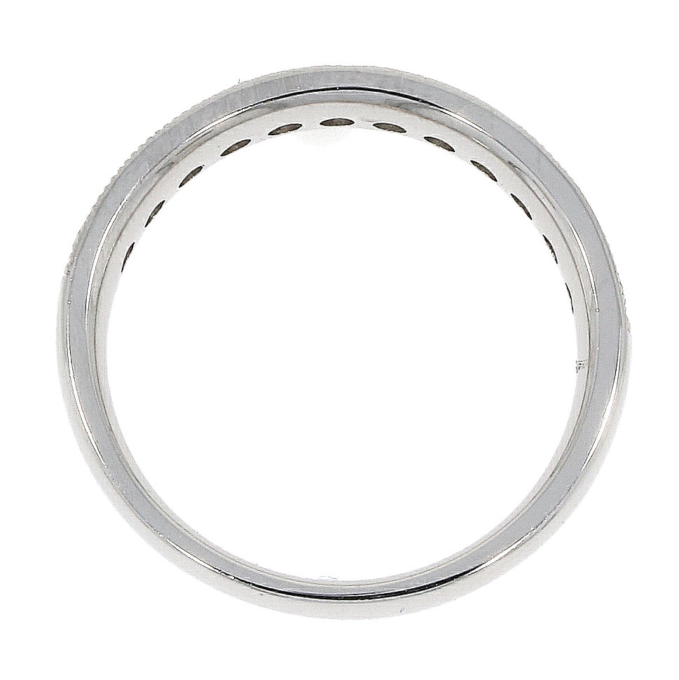 Platinum half eternity ring